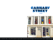 Tablet Screenshot of carnabystreet.it